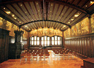 The zunftsaal where the reception was held.