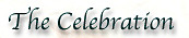 About the wedding, church, party, and other activities.